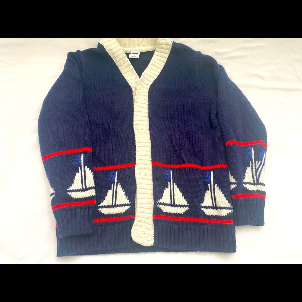 Janie and Jack - Boys size 3 - Button-down Cardigan